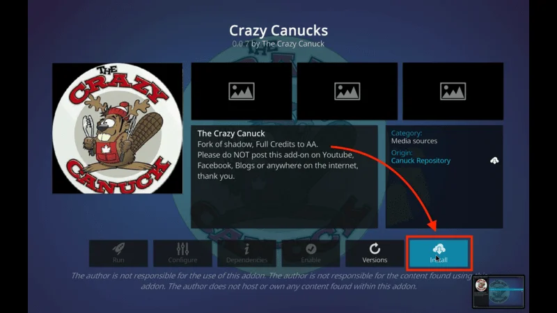 Crazy Canucks Addon Repository